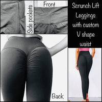 Scrunch butt SMOOTH leggings