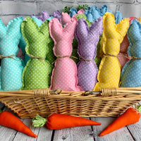 Easter Decor Fabric Bunnies