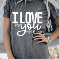 I LOVE YOU Crewneck T-Shirt