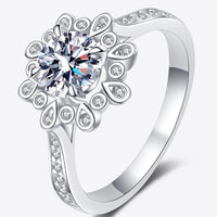 Can't Stop Your Shine 925 Sterling Silver Moissanite Ring