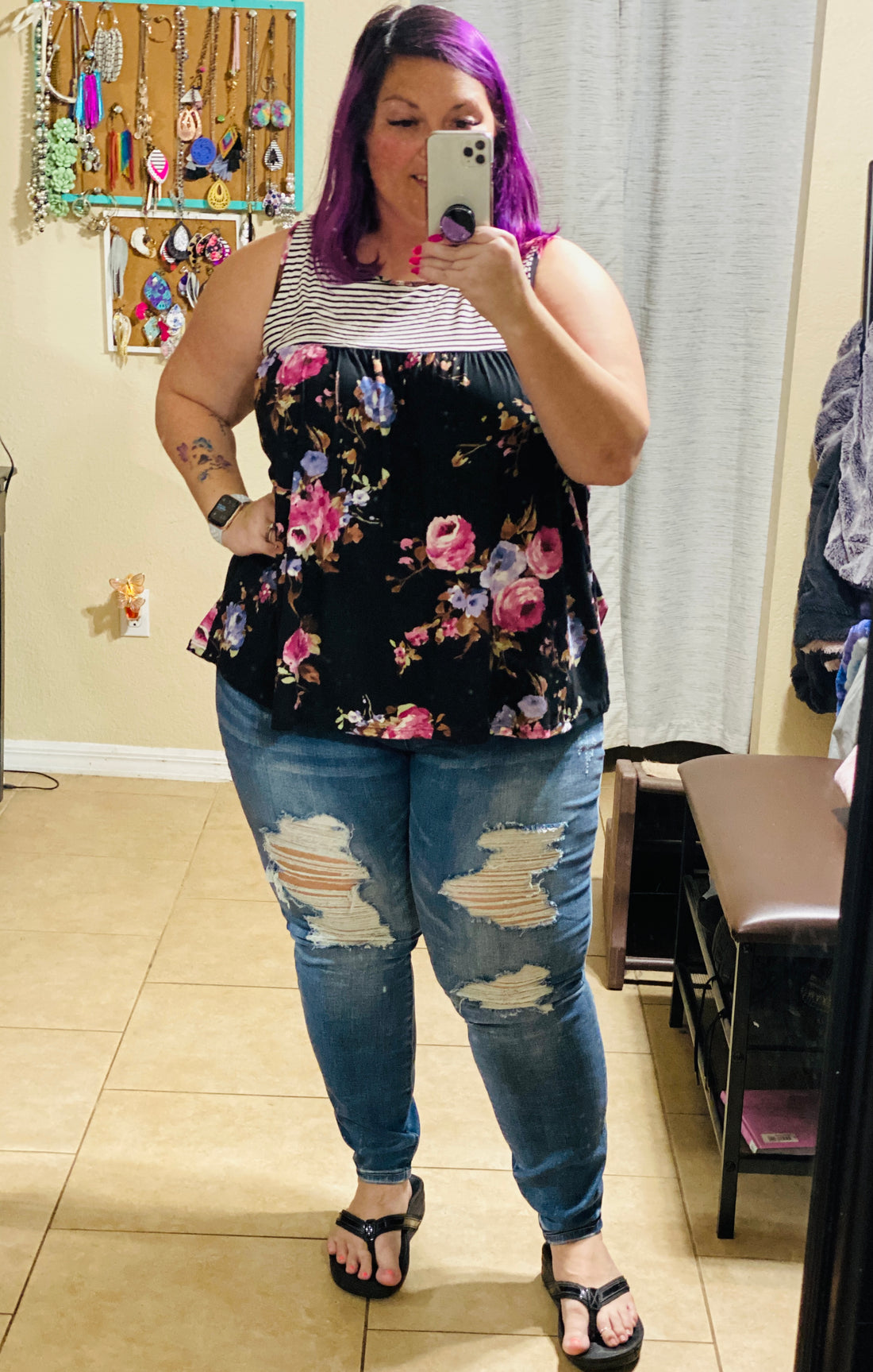 She’s All That Bleach splash Skinnies