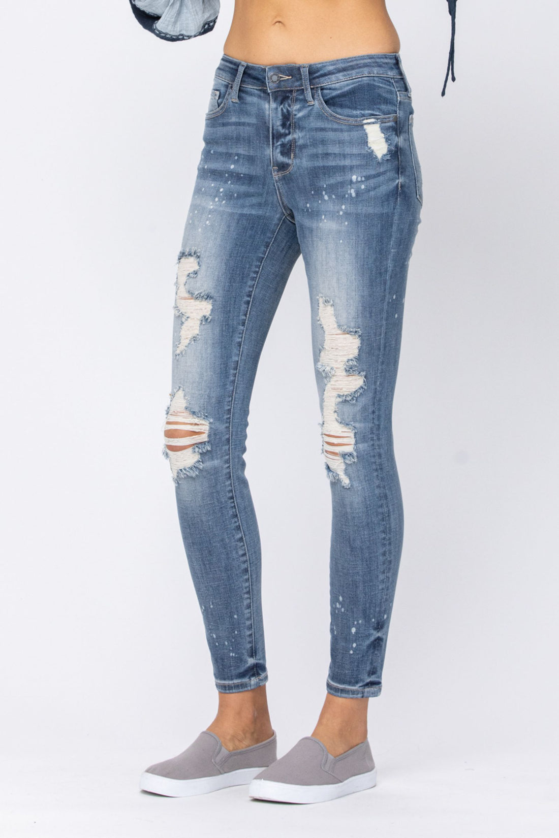 She’s All That Bleach splash Skinnies