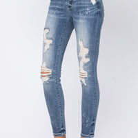 She’s All That Bleach splash Skinnies