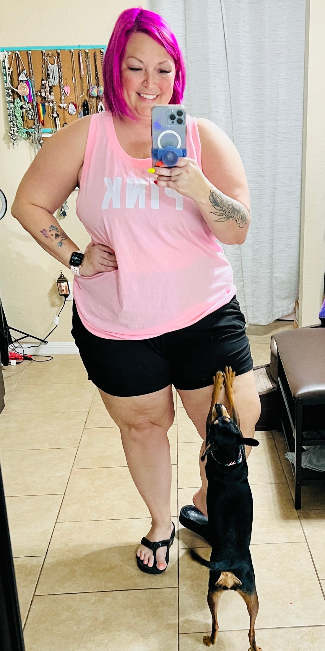 Black harem Shorts by Anchored Arrows