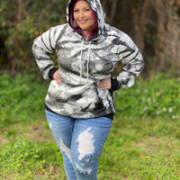 Swirl the Gray Hoodie