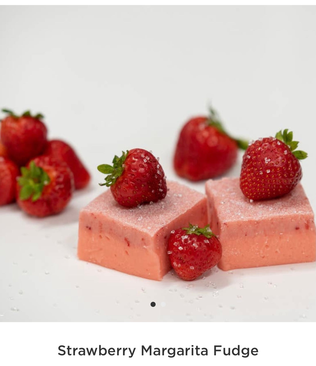 Strawberry Margarita Fudge