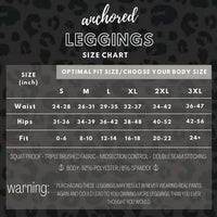 Black Anchored Pocket leggings