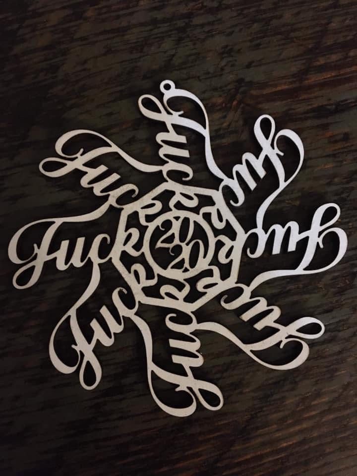 2020 Snowflake ornament