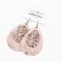 Glitter “Hoops” earring