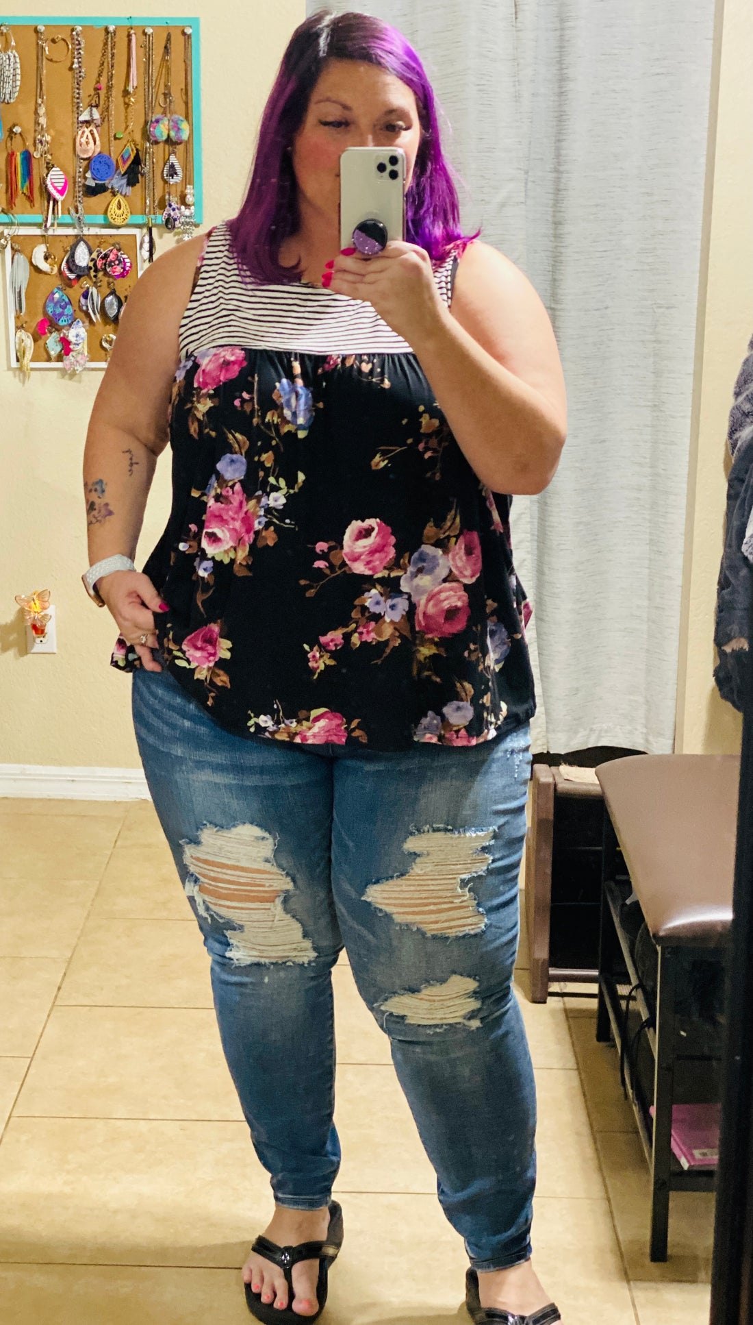 She’s All That Bleach splash Skinnies