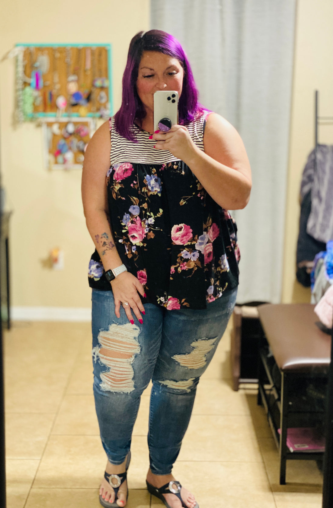 She’s All That Bleach splash Skinnies