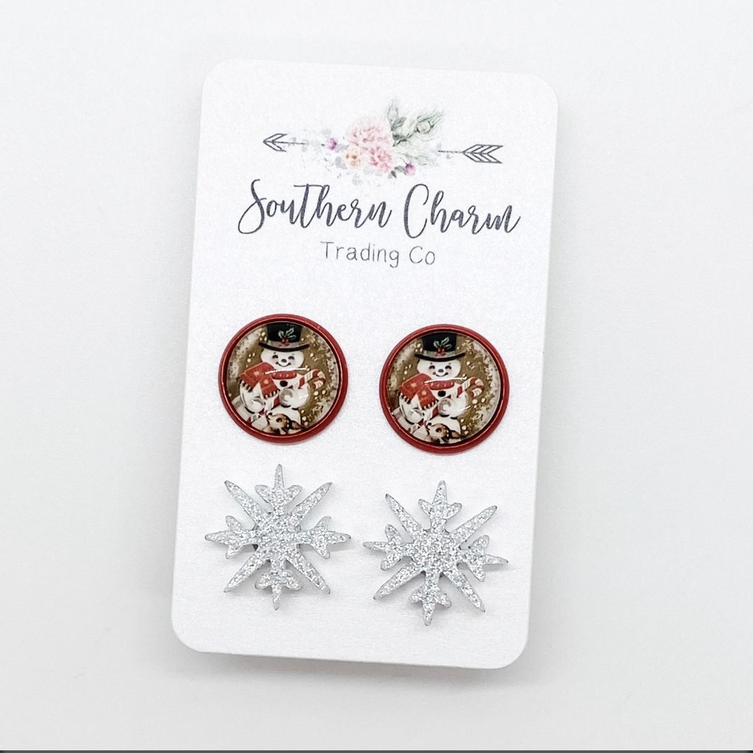 Fun with Frosty Earrings