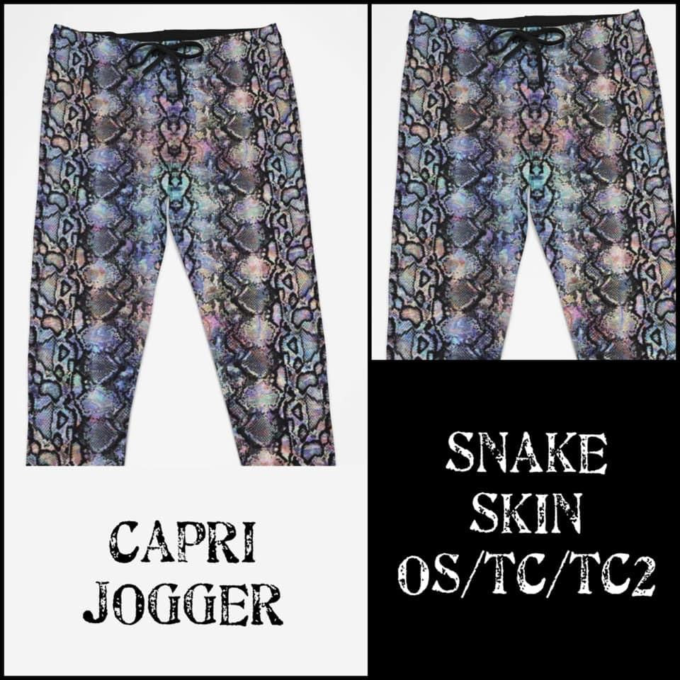 Capri length joggers