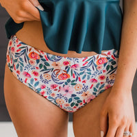 Bask in the Sun Midrise bikini bottoms- NEW COLOR ADDED