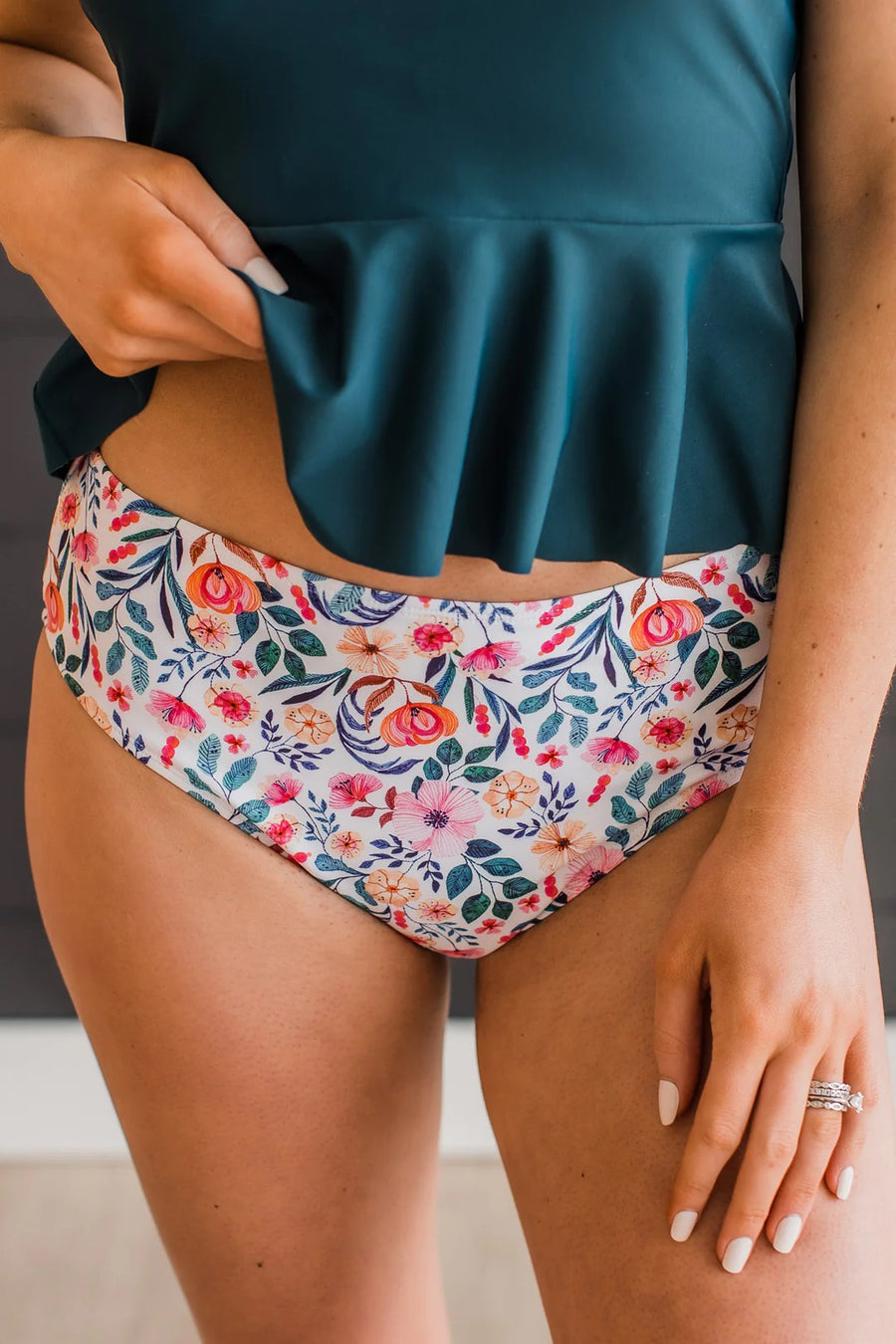 Bask in the Sun Midrise bikini bottoms- NEW COLOR ADDED