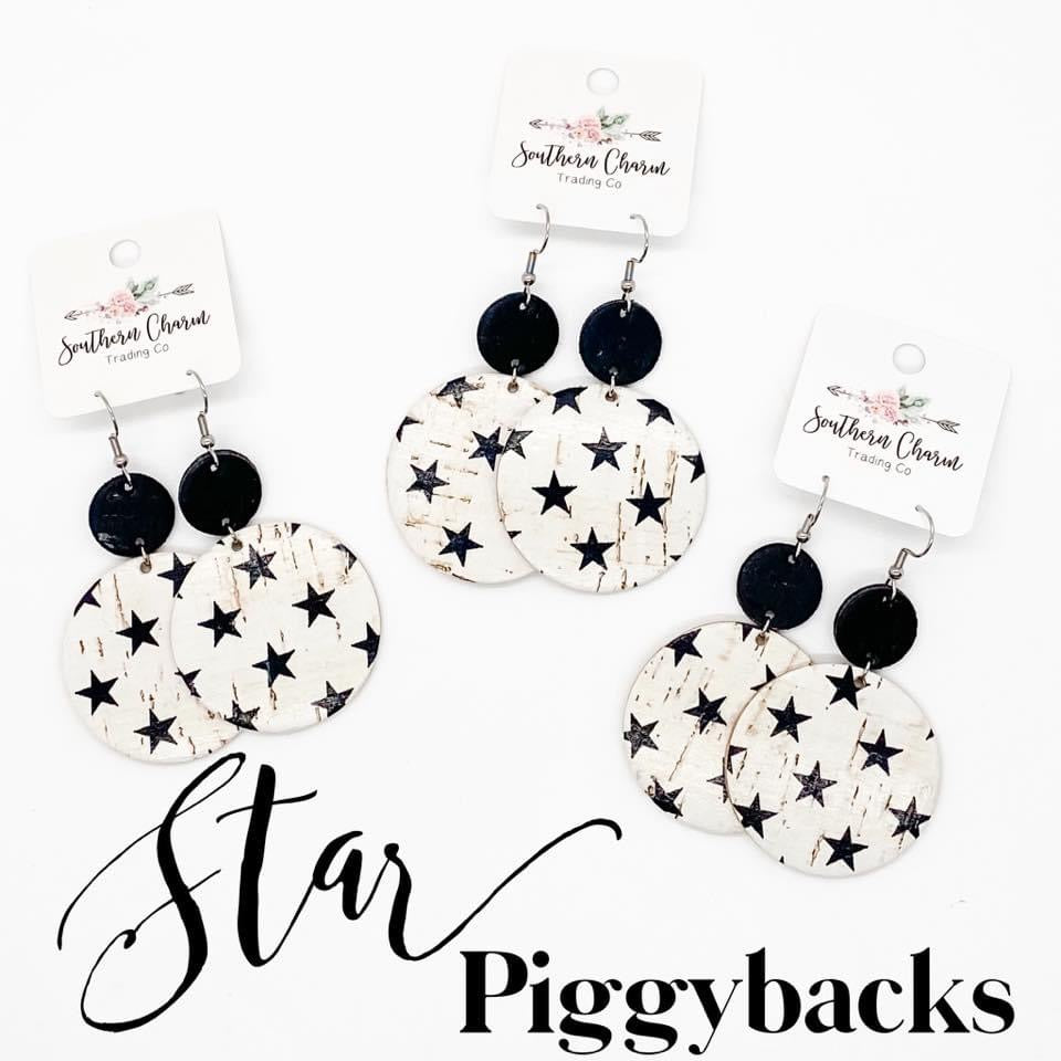 Star piggyback Earrings