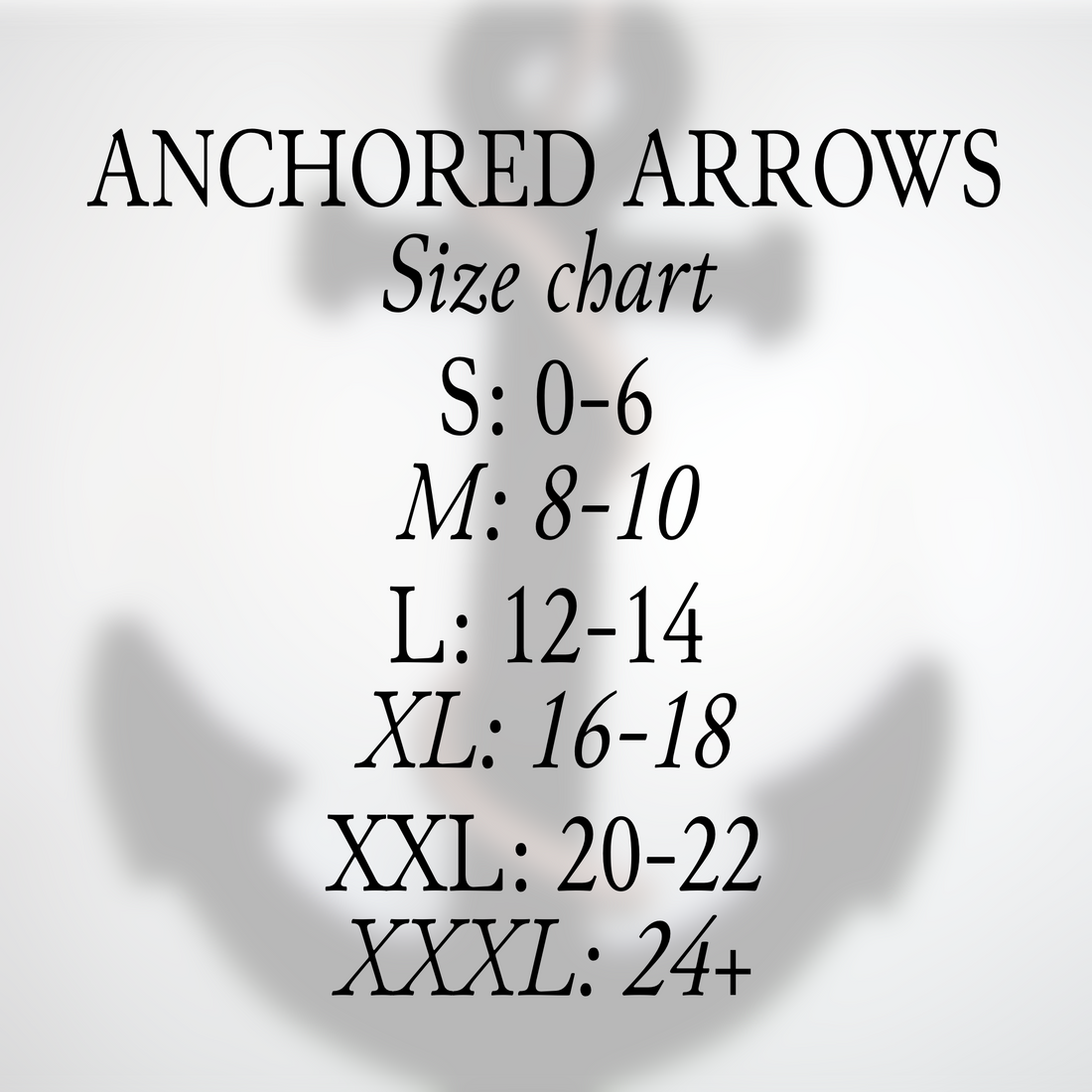 Anchored Arrows Biker Shorts