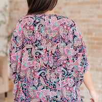 Essentially You Top in Pink Paisley