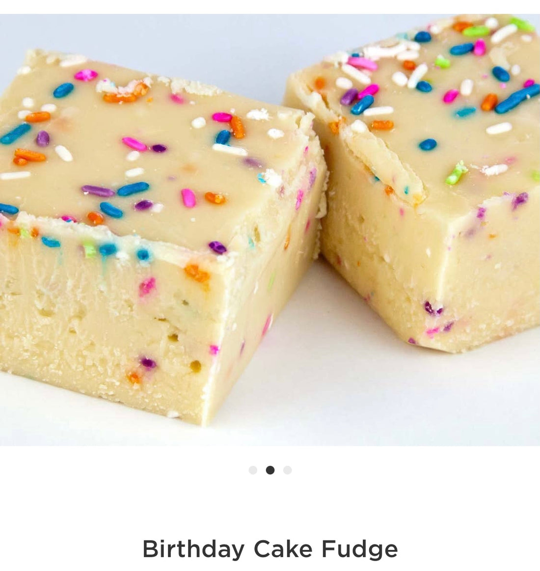Birthday Cake Fudge