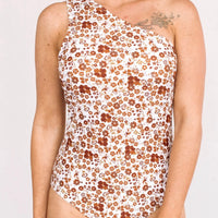 Beach Bound ribbed One piece swimsuit