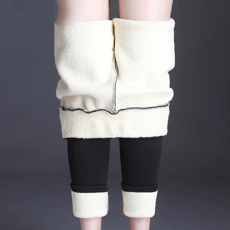 Sherpa lined leggings