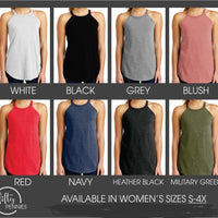 Blank Rocker tanks