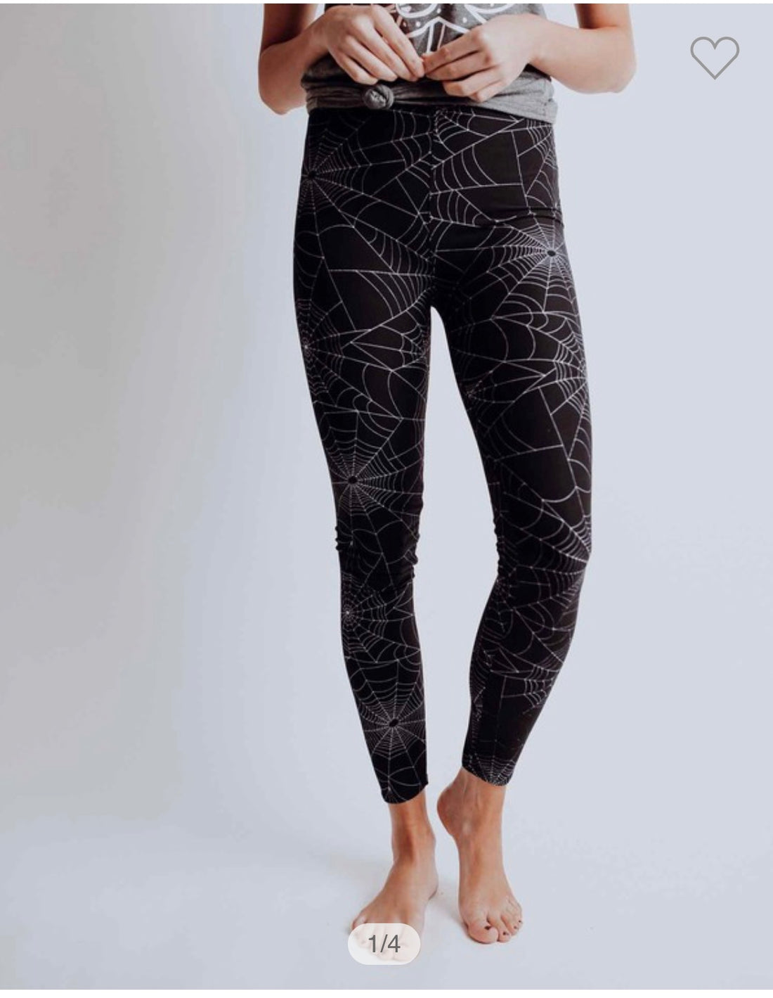 Spider web leggings