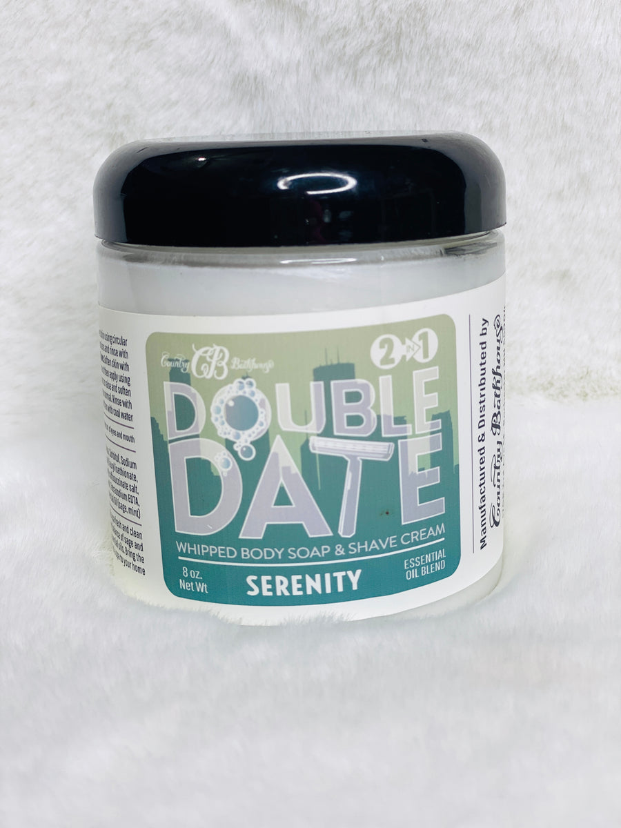 Double Date Whipped Soap Shave Cream