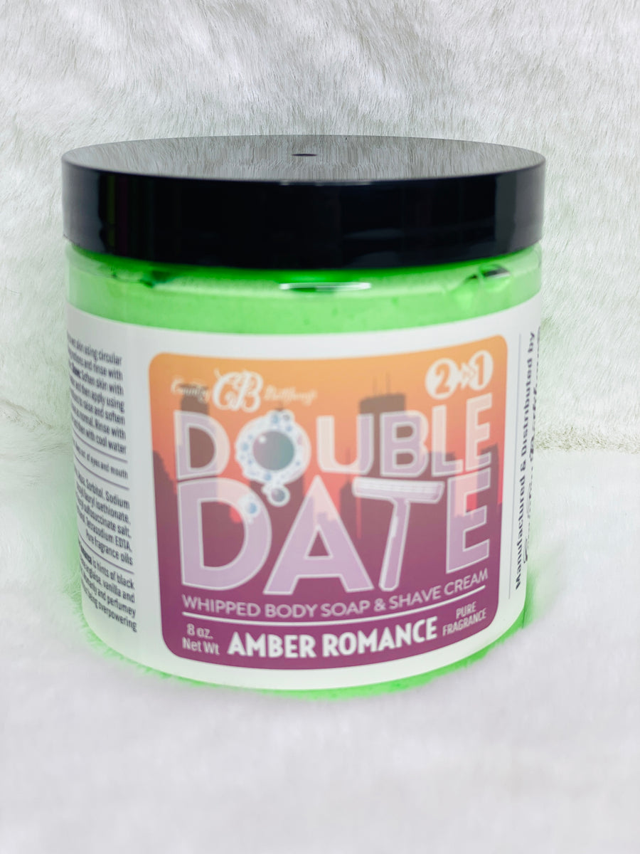 Double Date Whipped Soap Shave Cream