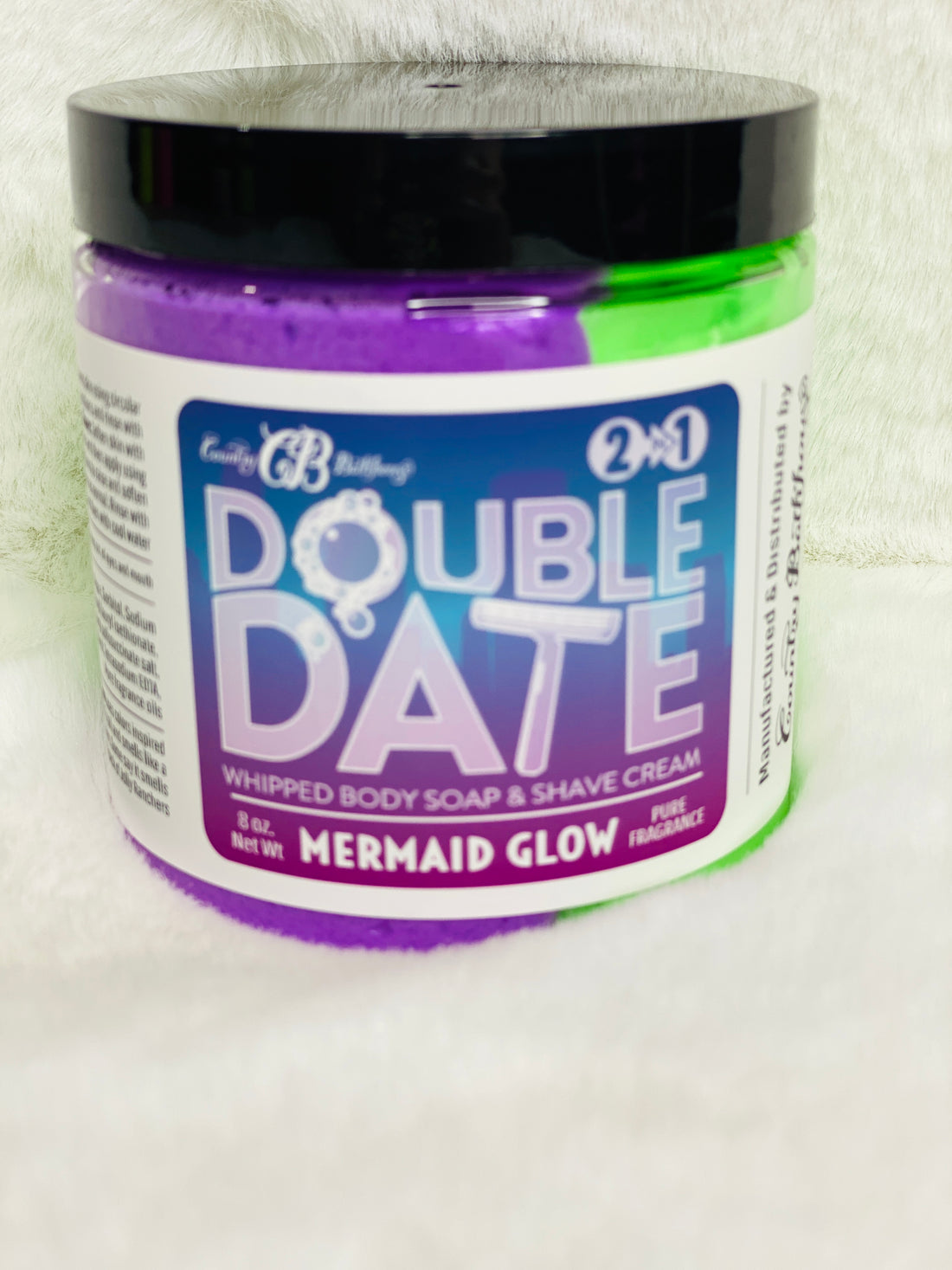 Double Date Whipped Soap Shave Cream