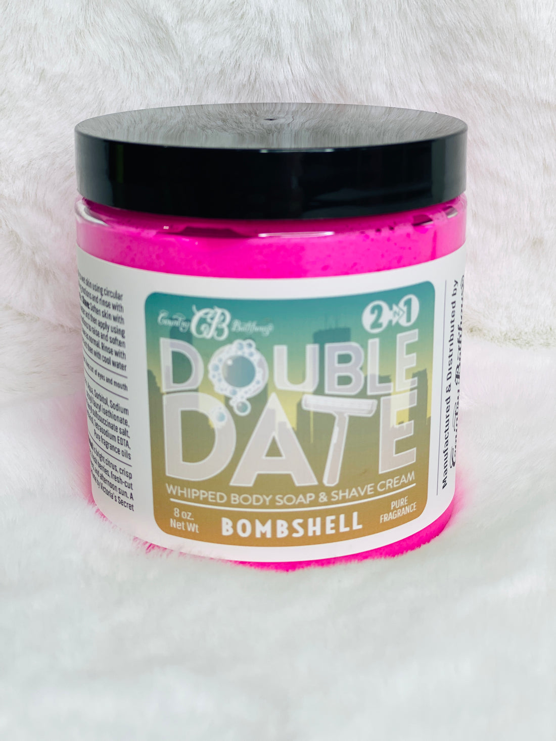 Double Date Whipped Soap Shave Cream