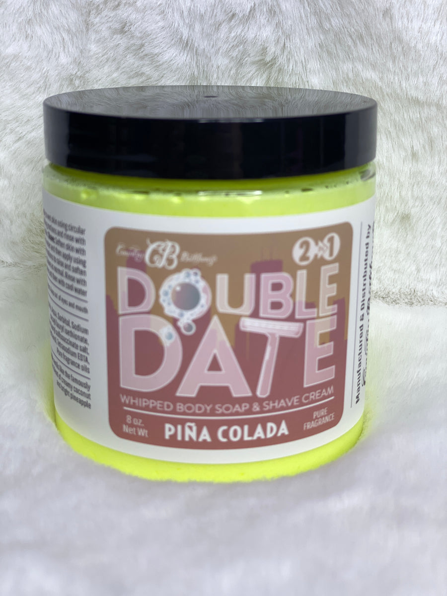 Double Date Whipped Soap Shave Cream