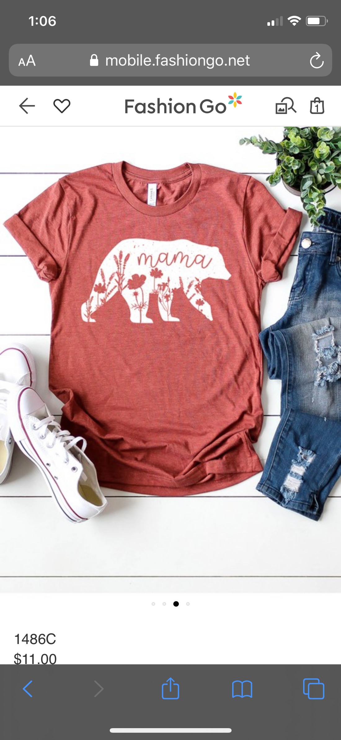 Mama Bear Graphic tee