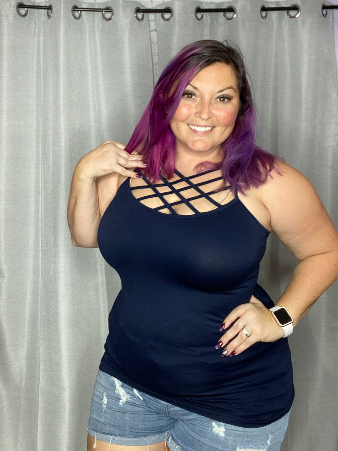 criss cross cami