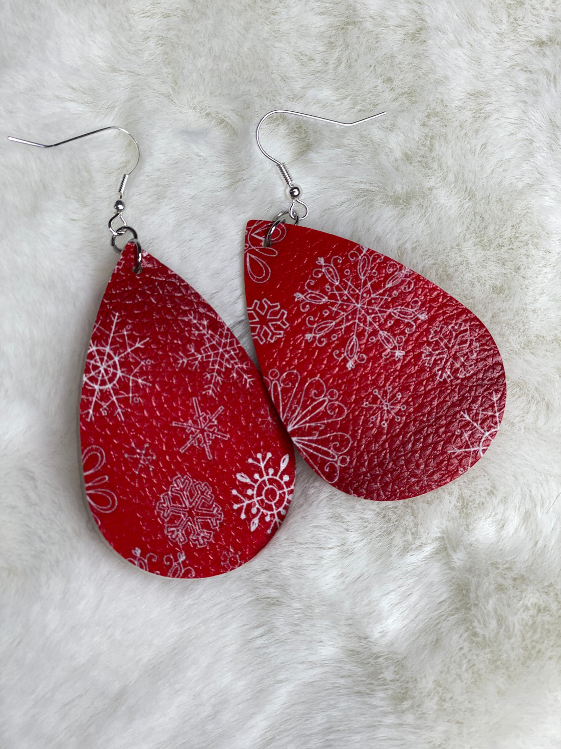Snowflake earrings