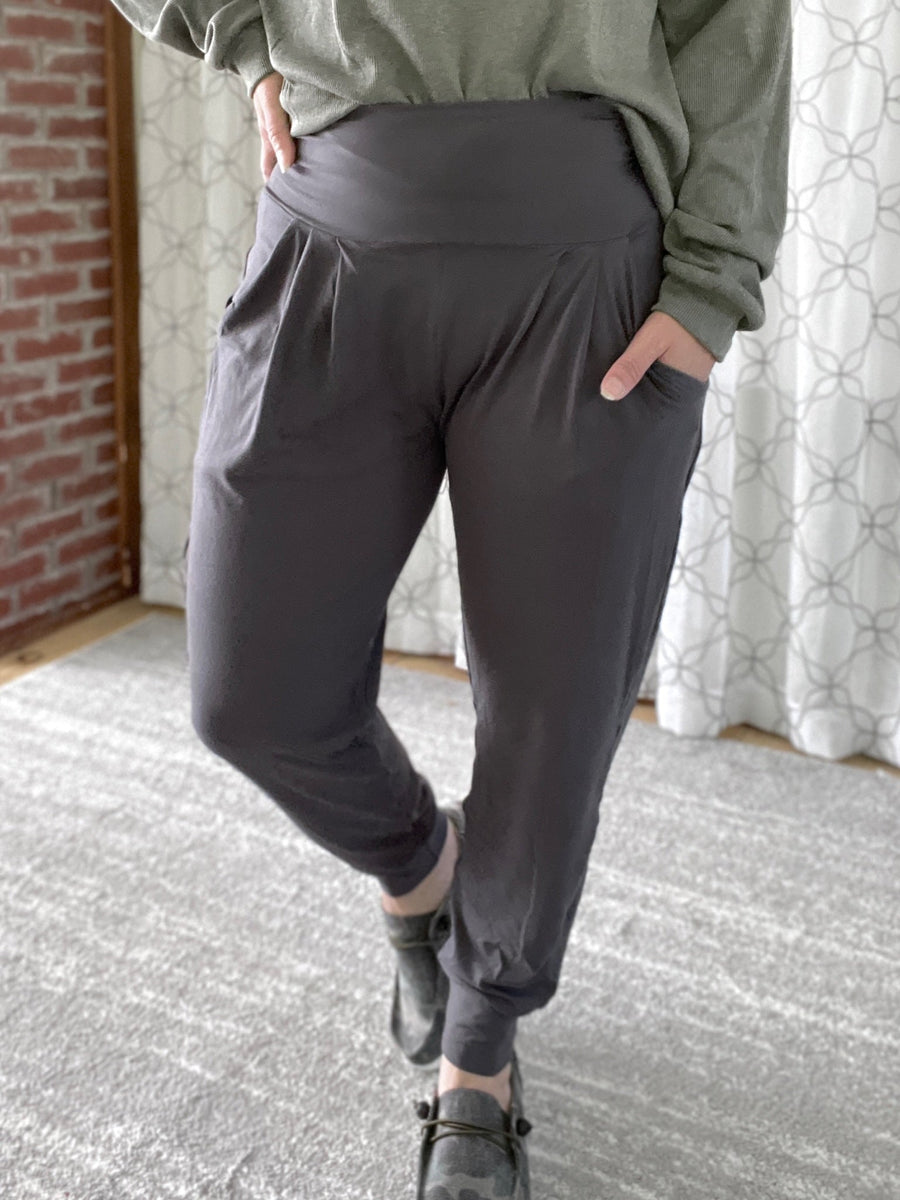 Charcoal Harem Pants