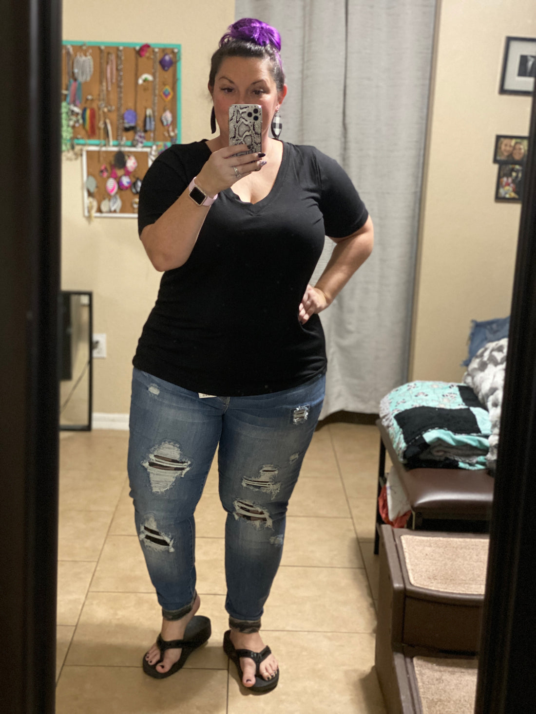 camo Patch Judy Blue Skinny jeans