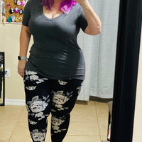 jumbo Floral BWC leggings