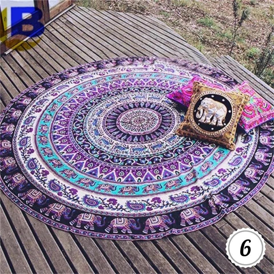 Round Beach Towel- LARGE