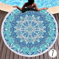 Round Beach Towel- LARGE
