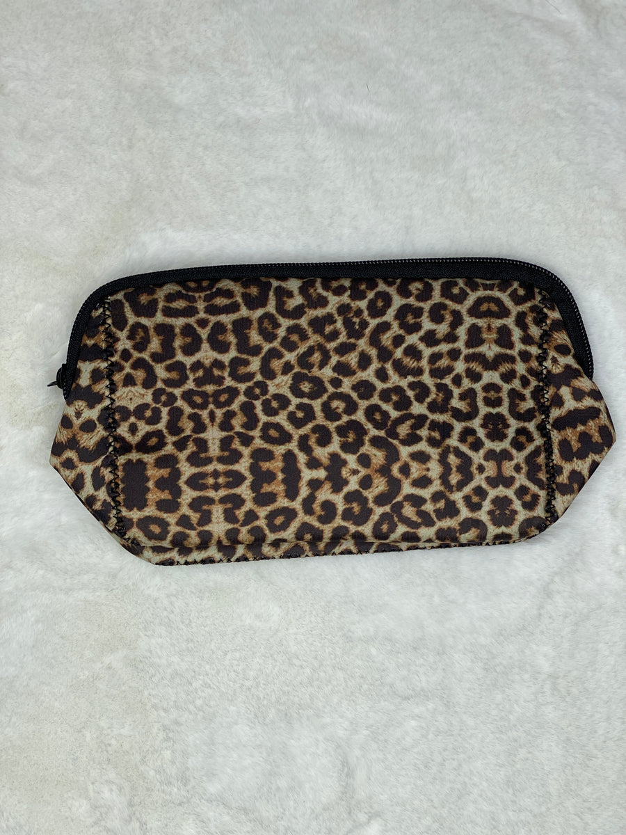 Neoprene cosmetic bag medium