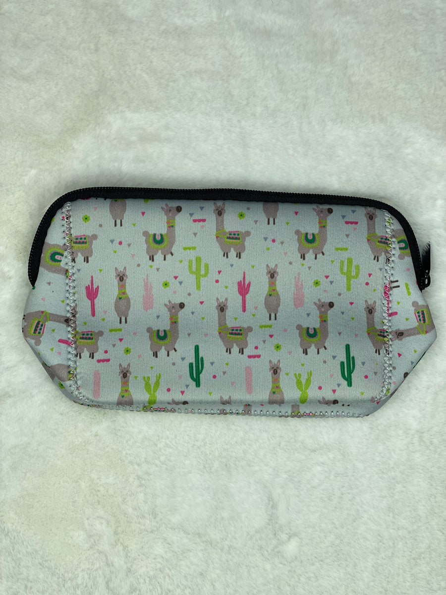 Neoprene cosmetic bag medium