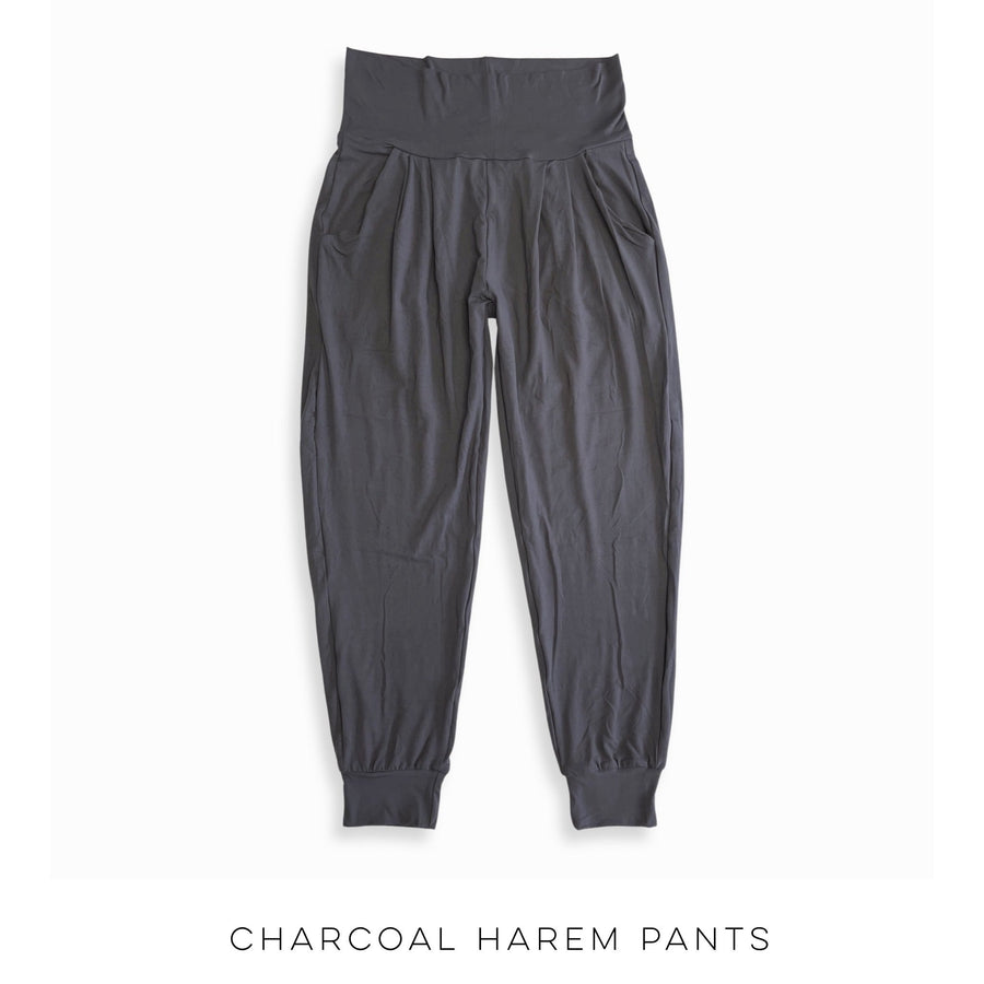 Charcoal Harem Pants