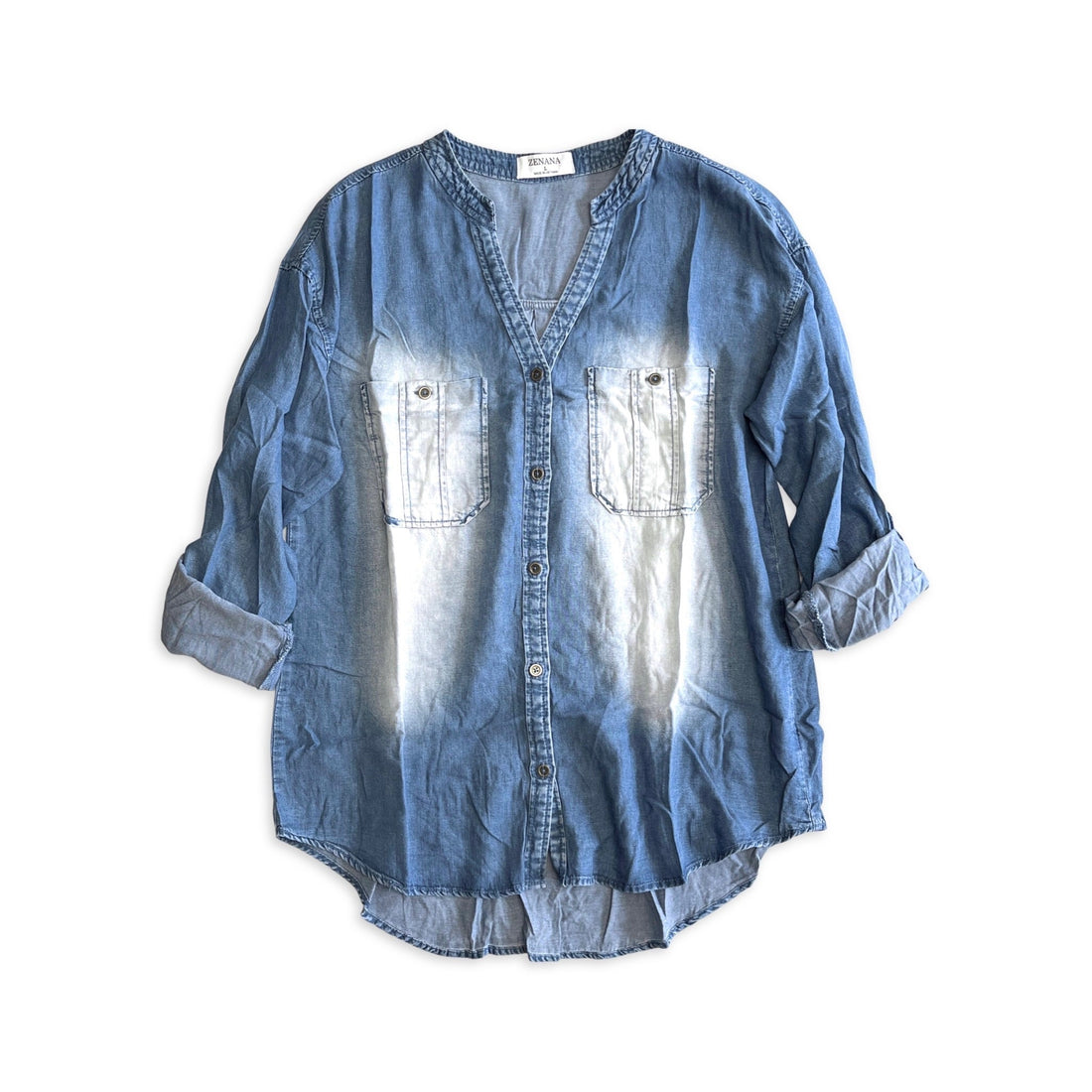 Precious Memories Chambray Top