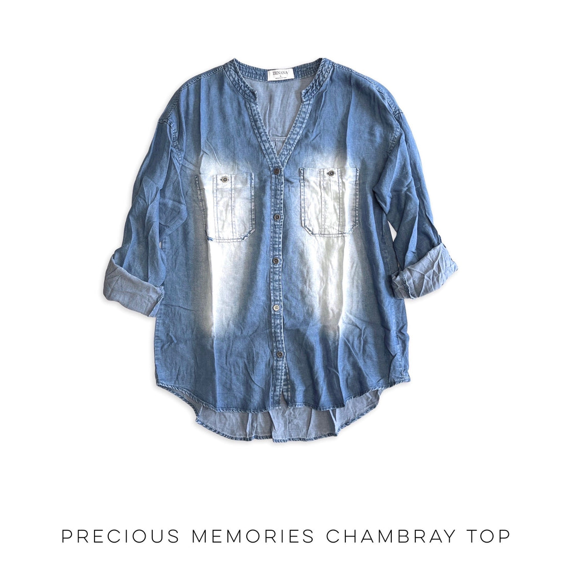 Precious Memories Chambray Top