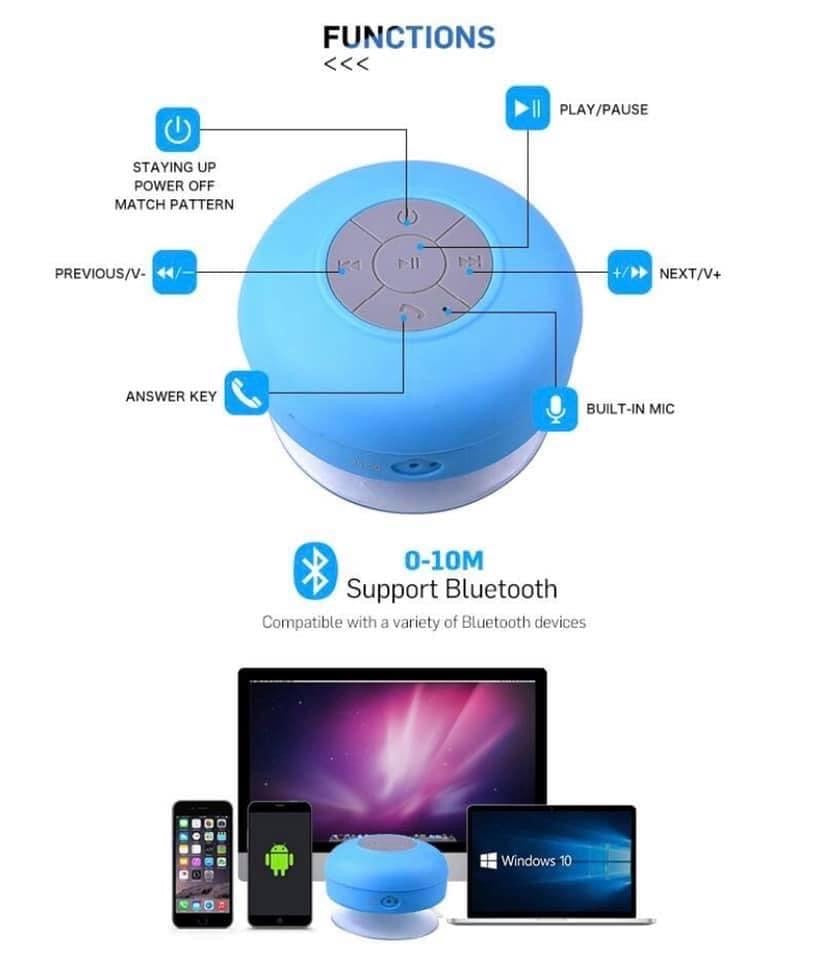 Bluetooth Shower Speaker