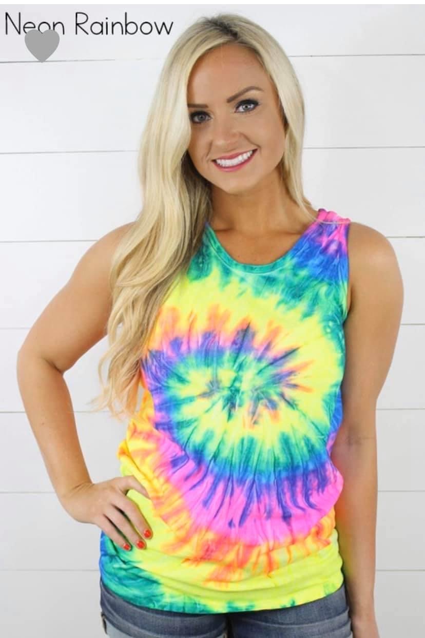 Summer Fun TieDye Tank