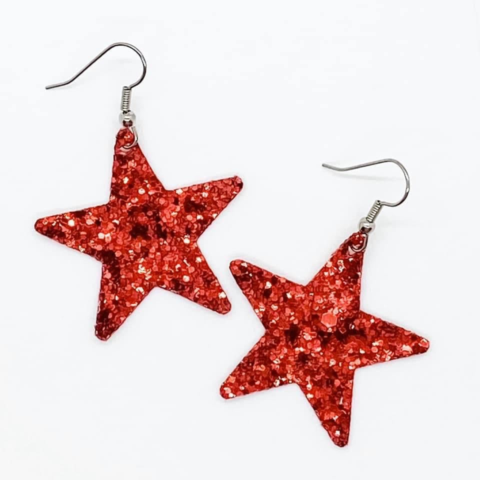 Confetti Star Earrings