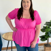 This is It Top in Fuchsia