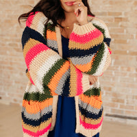 Life in Technicolor Knit Cardigan